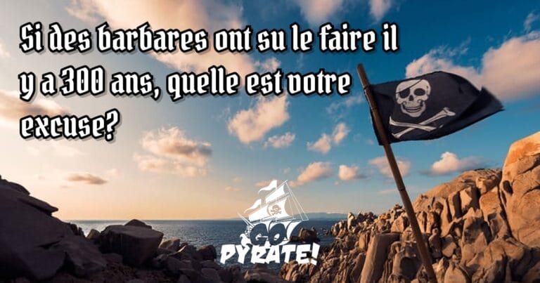 Si des barbares ont su le faire il y a 300 ans, quelle est votre excuse?