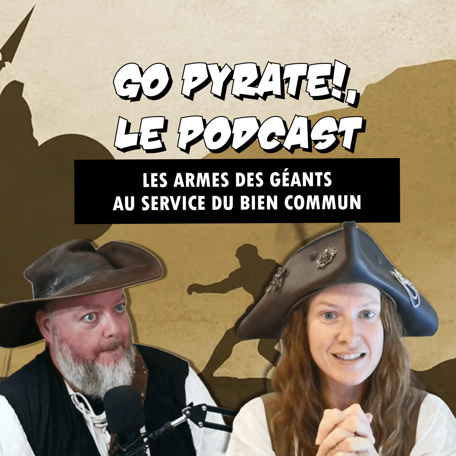Go pyrate!, le podcast 224. Les armes des géants au service du bien commun